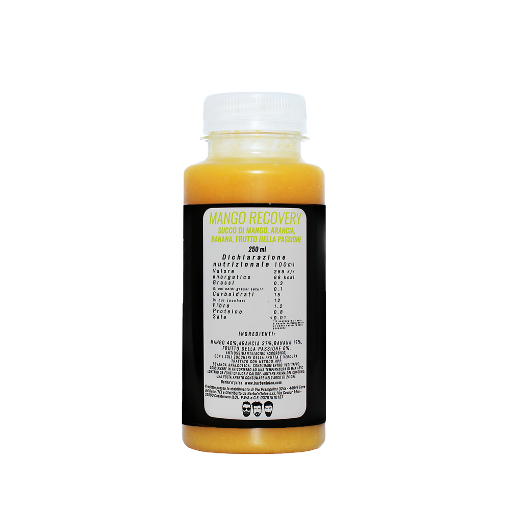 BARBA 'N' JUICE - MANGO RECOVERY BOX 8 PZ